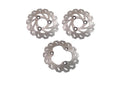 Set of 2 Precision Full Brake Rotors for Suzuki QuadRacer 450 (2006–2009)
