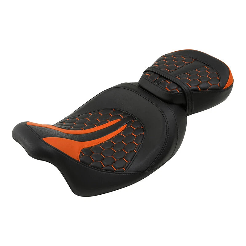 Driver Passenger Seat for Harley Electra Glide, Street Glide, Road King (2009–2023)