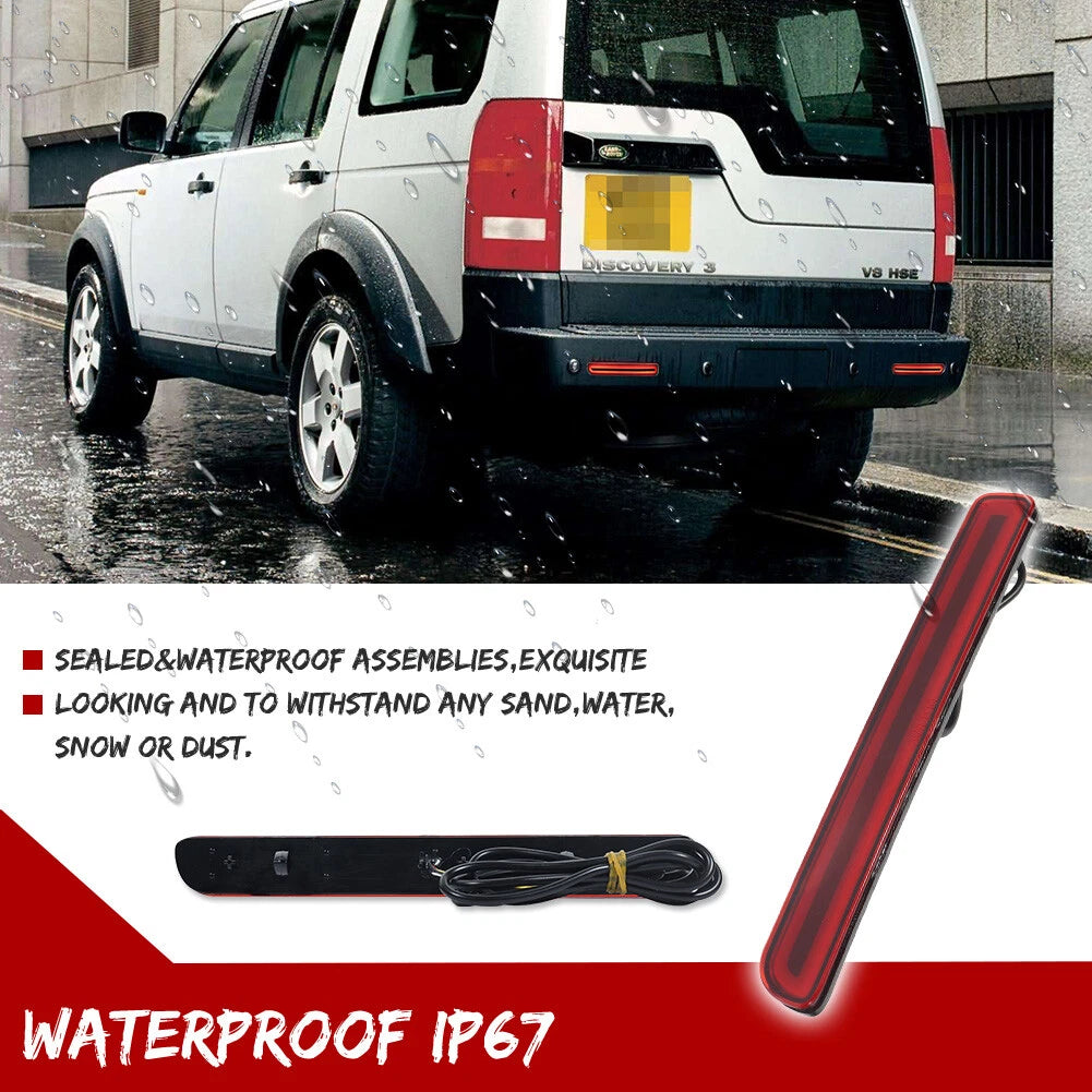 Set of 2 Red Rear Bumper Reflectors for LR3 (2005–2009)