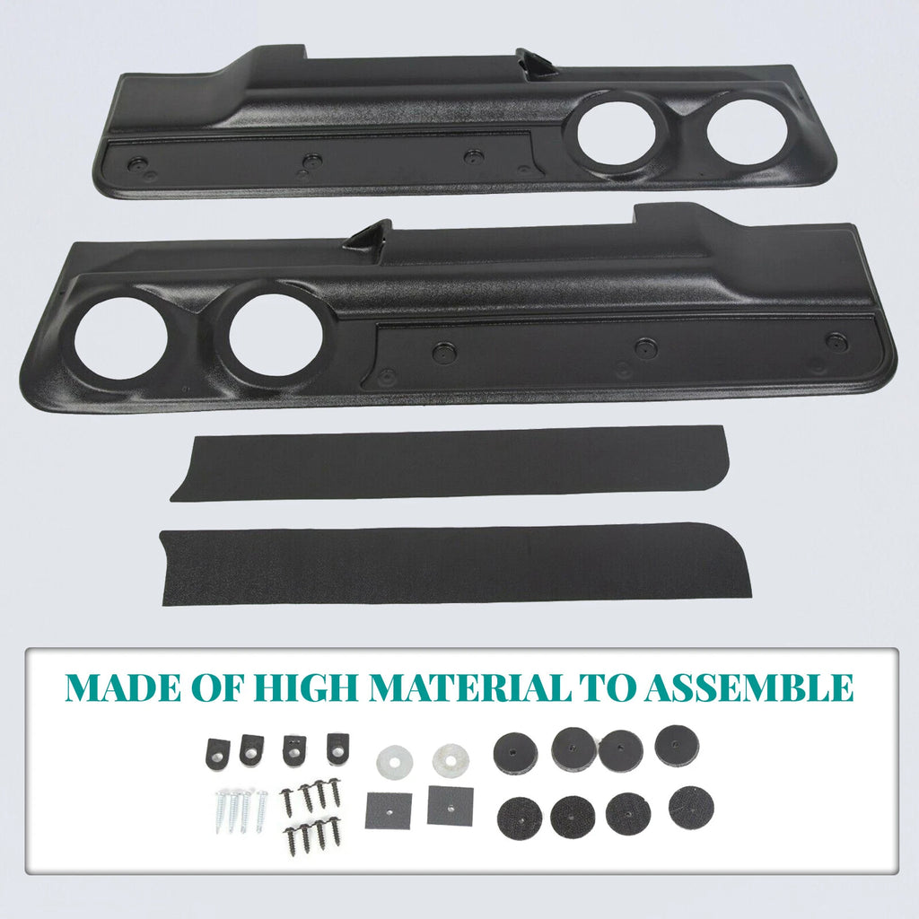 Lower Door Panel 2-Speaker for Monte Carlo Malibu El Camino Cutlass Regal (1978–1988)