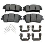 Set of 4 Akebono ProACT Front Ceramic Brake Pads for Hyundai Tucson, Elantra, Kia Sportage (2010–2023)