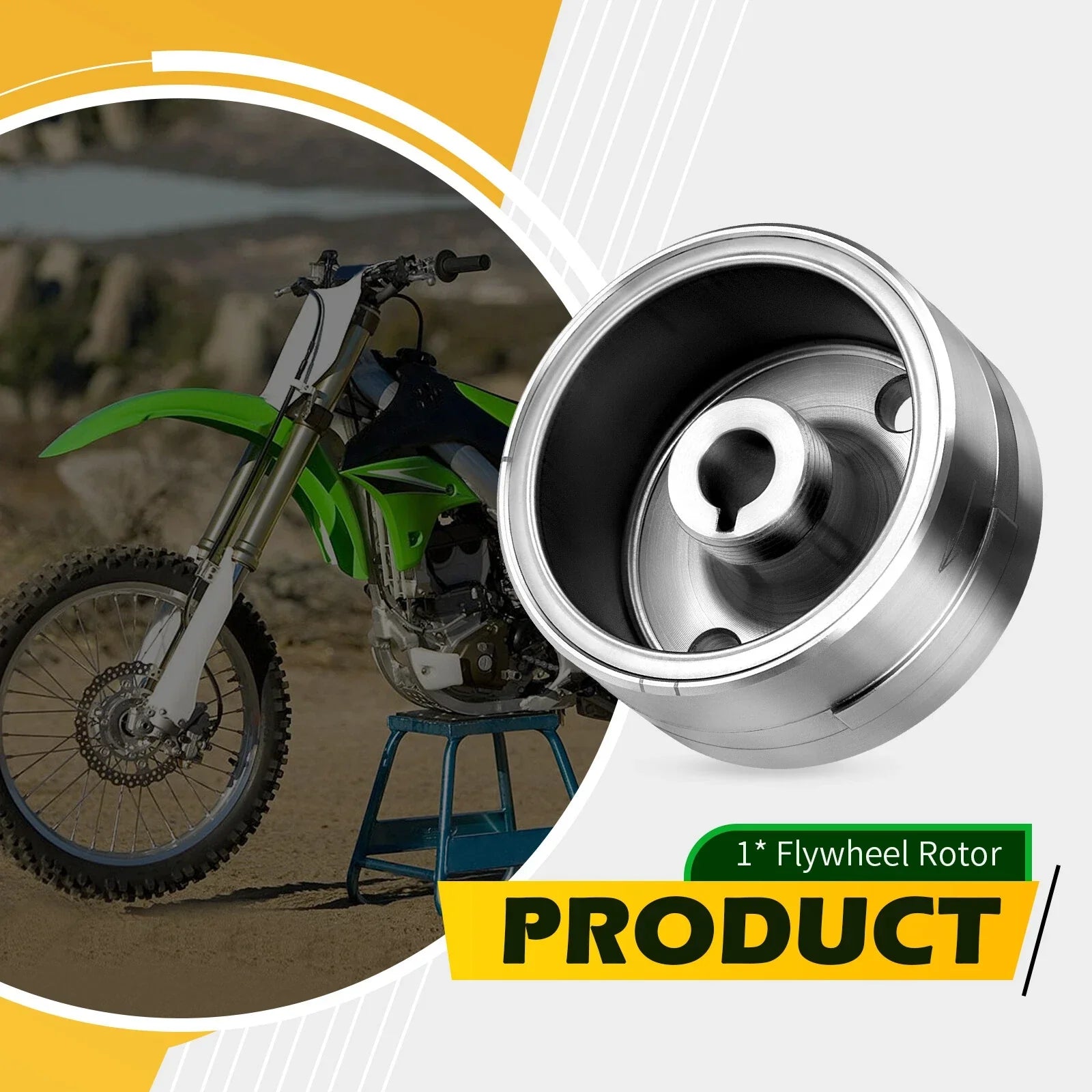 Stator magneto rotor flywheel for Kawasaki KX250F (2004–2008)
