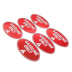 Gas Only Sticker for