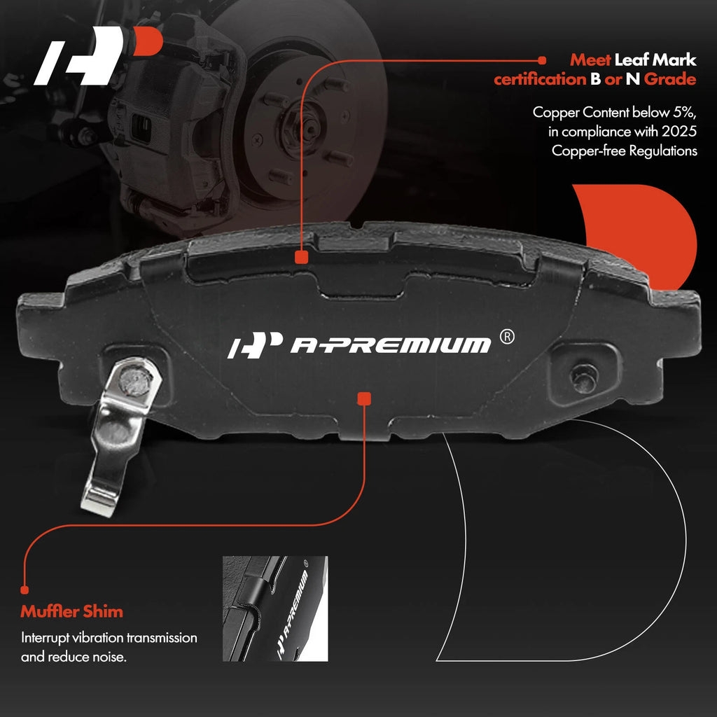 Drilled Brake Rotor & Pad Set for Subaru Crosstrek Forester
