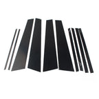Set of 10 Car Door Window Pillar Post Cover Trims for BMW X1 F48 (2016–2021)