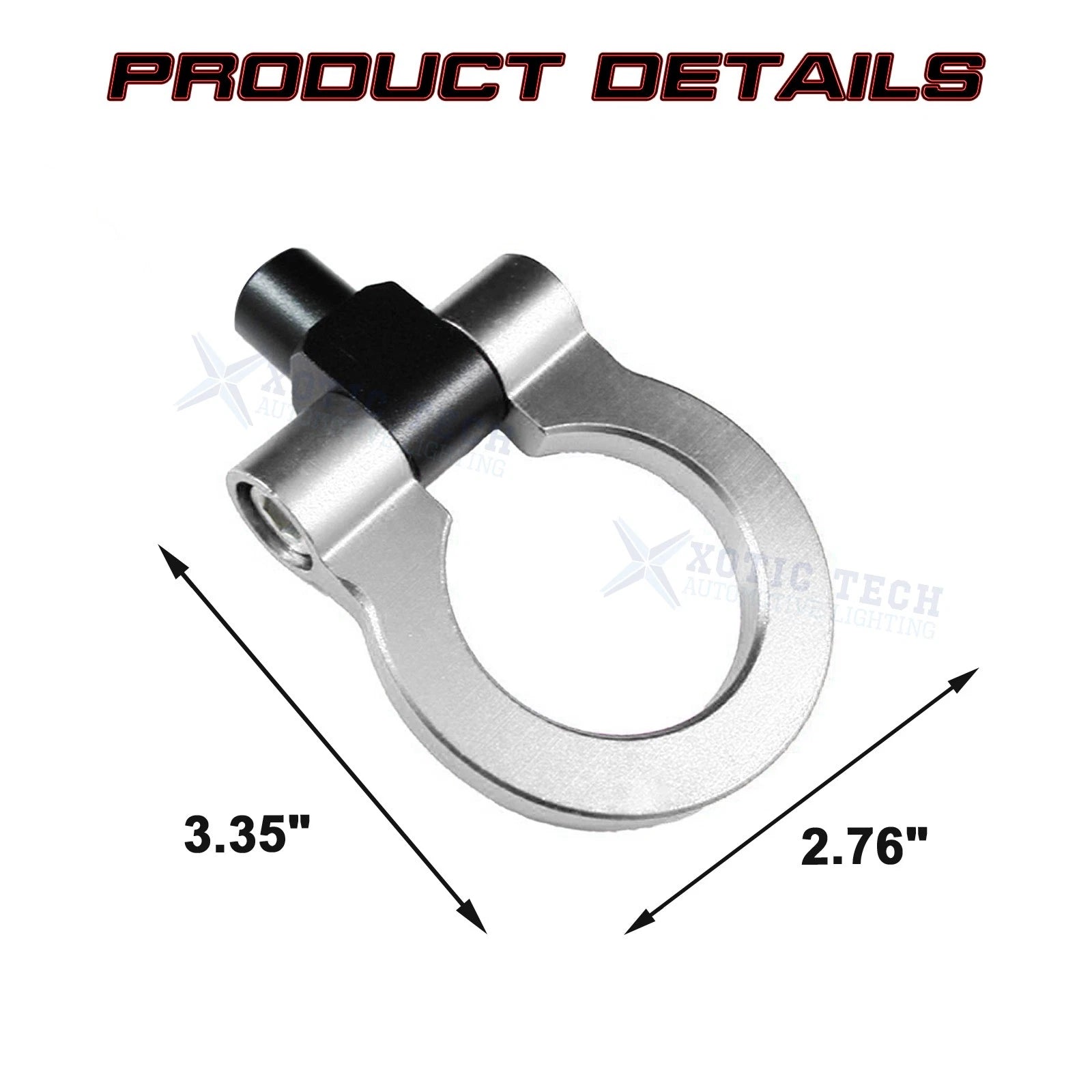 Anodized Aluminum Tow Hook for Cadillac XLR (2006-2009)