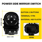 Power Window Switch for Chevrolet Silverado/GMC Sierra (2007–2014)