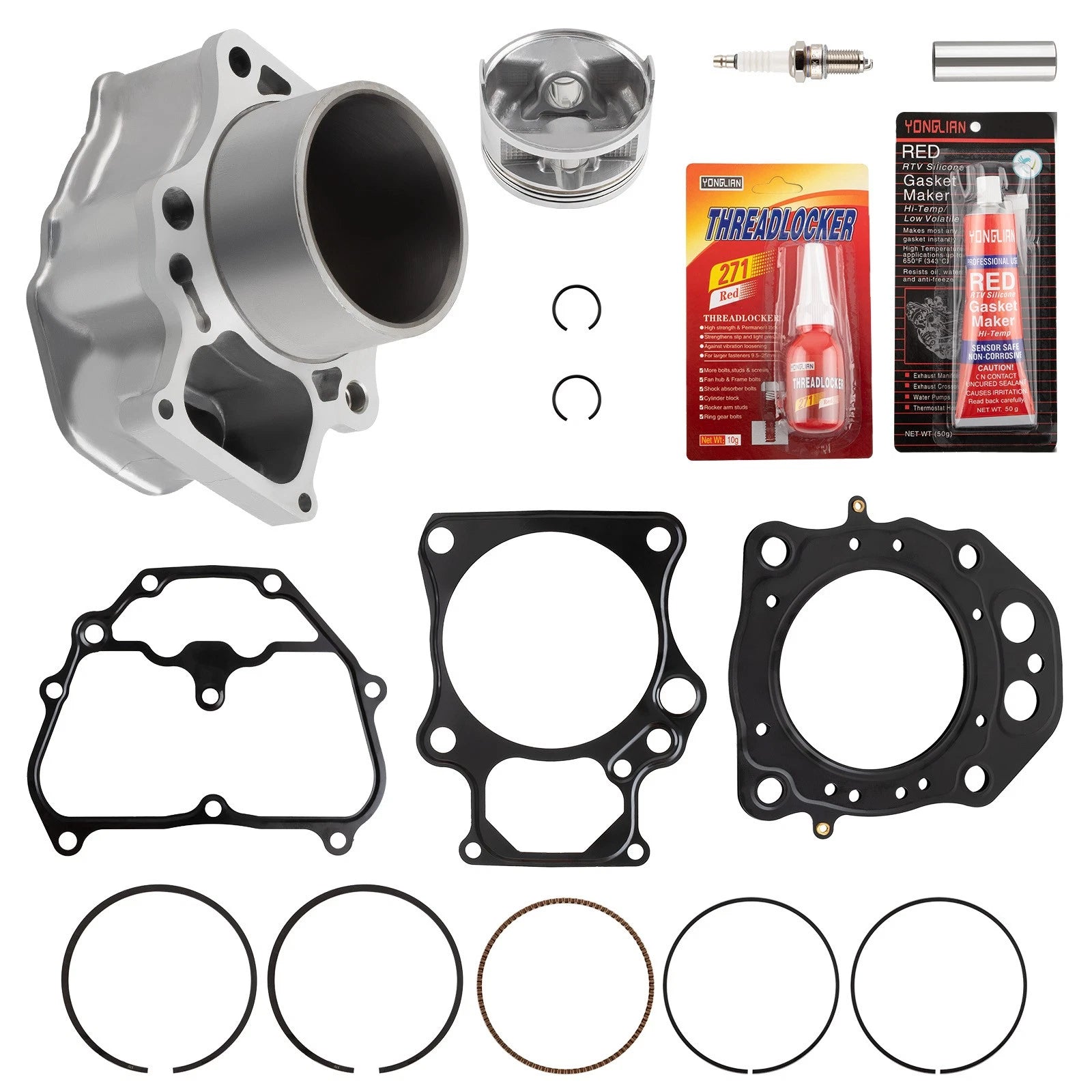 86.5mm Cylinder Piston Kit for Honda Rancher 420 TRX420 (2007–2018) 12100-HP5-600