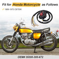 Right Handlebar Switch #35300-300-672 for Honda CB750 (1969–1970)