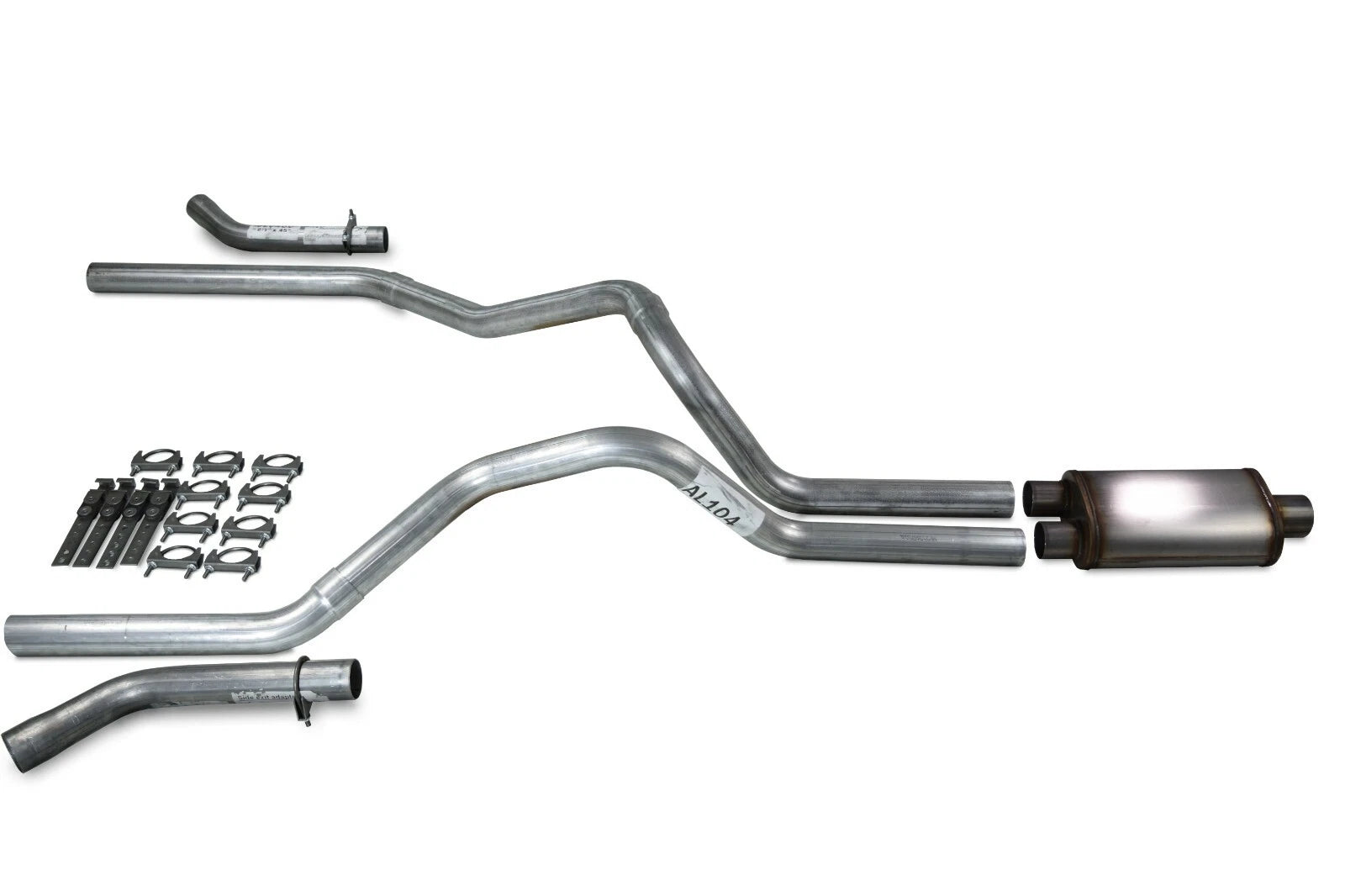 Dual Exhaust Kit for Dodge Ram 1500 (2009–2018) 2.5" Stainless Muffler