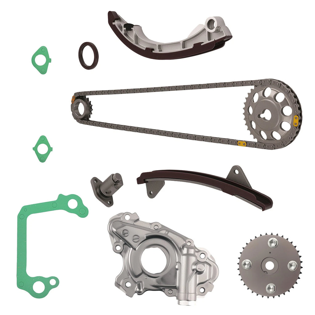 Full Timing Chain Kit w/ Oil Pump for Toyota Celica Corolla Pontiac Vibe (2000–2005)