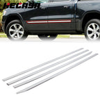 Set of 4 Chrome Body Side Molding Trims for Dodge RAM 1500 (2023–2025)