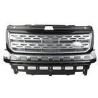 Black & Silver Front Grille Mesh for Land Rover Freelander 2 (2010-2016)