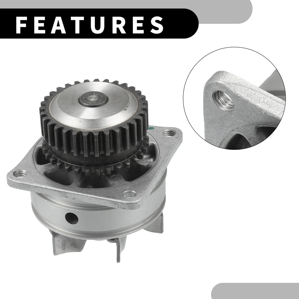 Water Pump for Infiniti FX35 (2003–2007) No. 210107Y026 with Rubber Ring Kit
