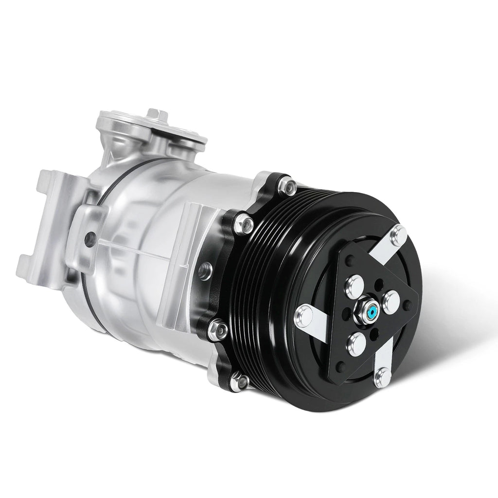 AC Compressor w/ Clutch for Chevrolet K1500 K2500 K3500 Tahoe GMC C1500 C2500 (1995–2000)