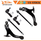8pc Front Suspension Kit for Toyota Solara (1999–2003) - Lower Control Arms, Tie Rods