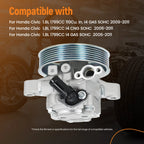 Power Steering Pump with Pulley for Honda Civic 1.8L (2006–2011)