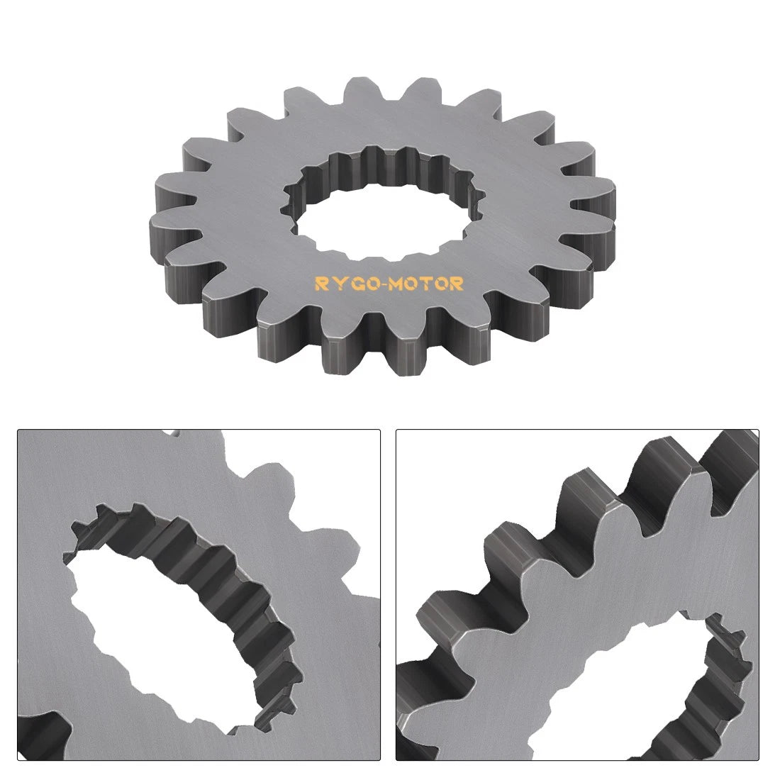 Water Pump Drive Gear 20T for Honda CR80R (1984–2002) CR85R (2003–2007) 19233-GC4-730