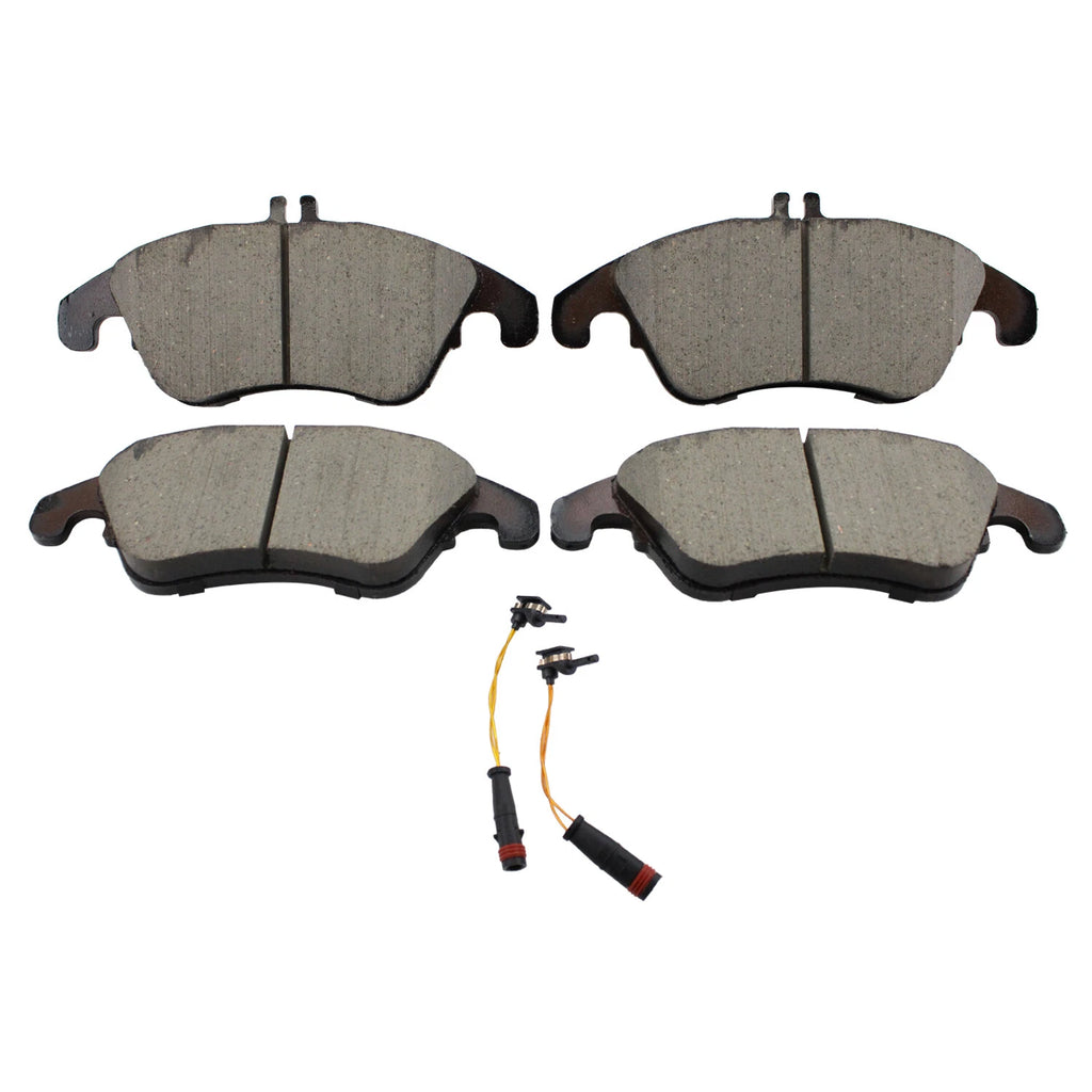 Set of 4 Akebono Euro Front Ceramic Brake Pads for MB W204 C218 W212 C207 R172