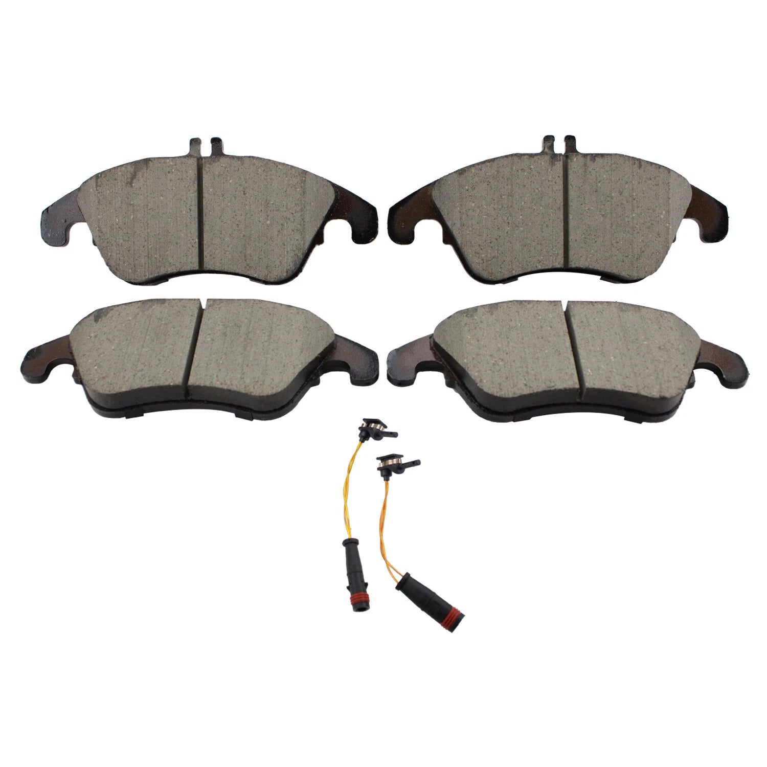 Set of 4 Akebono Euro Front Ceramic Brake Pads for MB W204 C218 W212 C207 R172