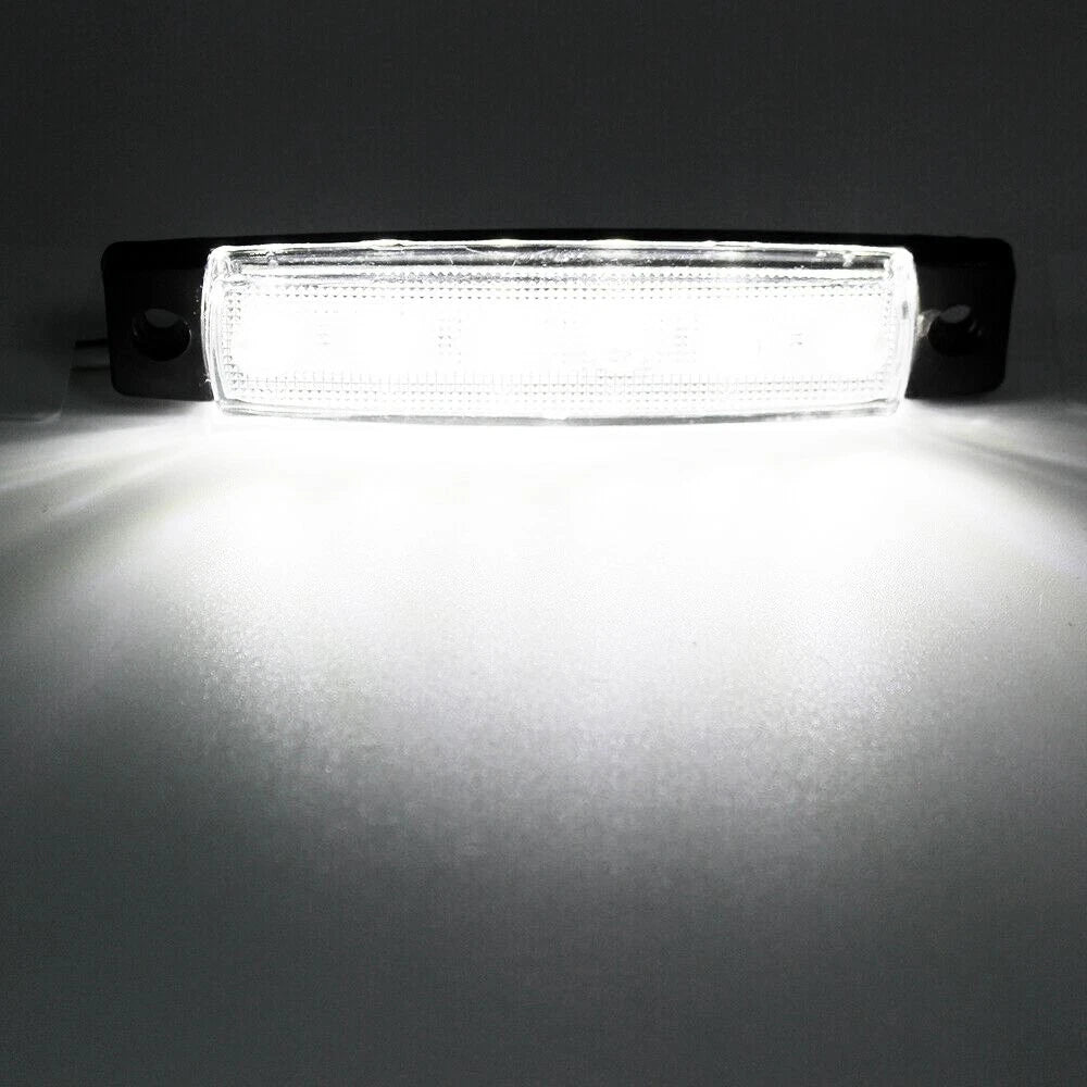 10X White LED Rock Light Pods for 12V Off Road Truck Car ATV SUV