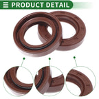 Set of 5 Oil Seal Rotary Shaft Seal FKM Rubber 22x35x7mm