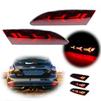 3-in-1 Rear Tail Fog Light with Sequential Turn Signal LED for Ford Focus (2012–2014)