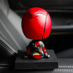 Shaking Head Phone Bracket for Car Dashboard - Deadpool Decorative Gift