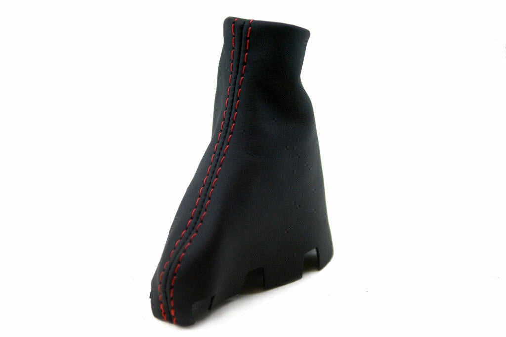 Automatic Shift Boot for Acura TSX (2009–2014) Red Stitch PVC Leather