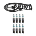 Denso 8mm Wire Set & 8 IridiumPower Spark Plugs Kit for Ford Lincoln 4.6 V8 (1996–2008)