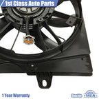 Front Radiator Cooling Fan Assembly for Nissan Sentra (2007–2012)