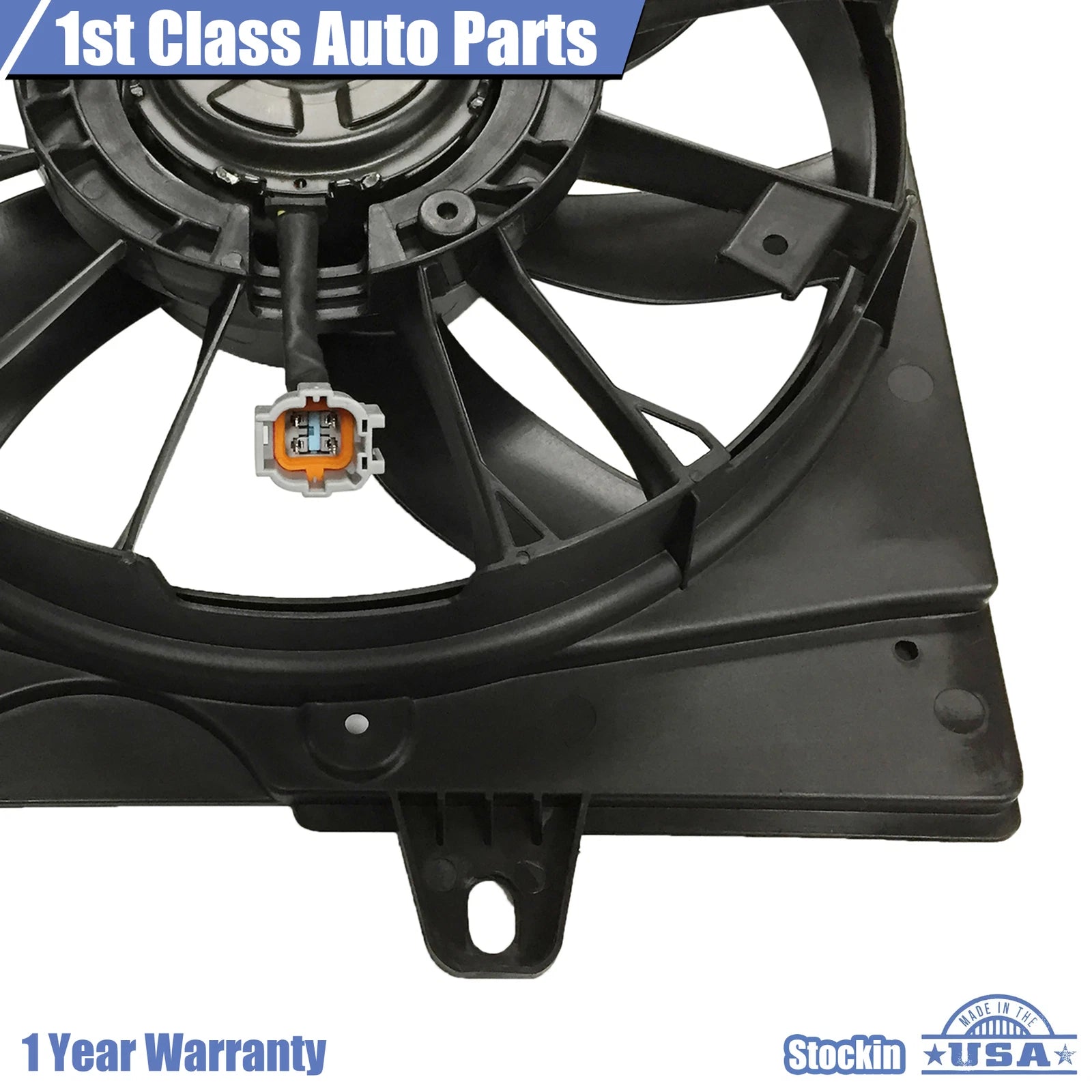 Front Radiator Cooling Fan Assembly for Nissan Sentra (2007–2012)