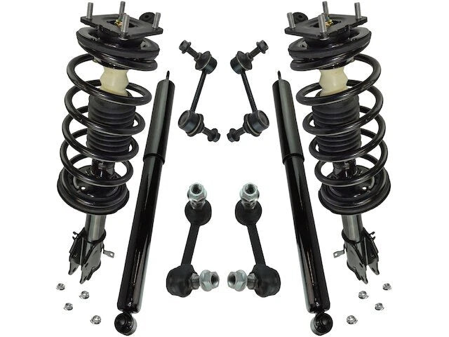 Shock Strut Coil Spring Sway Bar Link Kit for Mazda CX-9 (2007–2015) XN735YZ