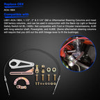 2" Aftermarket Transmission Cable Column Shift Linkage Kit for GM TH350 (1970–1980) ACA-1804