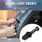 Signal Light Socket for Mazda 6 (2003–2008) - Plastic Black