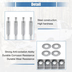 Truck Bed Mounting Hardware Kit with Nut for Ford F-250 Super Duty (1999–2016)