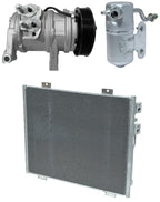 AC Compressor Kit w Condenser Fits Dodge Dakota 3.7L (2007–2009)