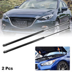 2 Pcs Front Hood Lift Supports Struts for Mazda 3 Axela (2009–2013)