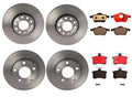 Brembo Brake Kit with Disc Rotors & Ceramic Pads for Audi A4 Quattro (1996–1999)