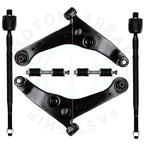 Set of 6 Sway Bar and Control Arm Ball Joints for Mitsubishi Lancer (2003–2006)