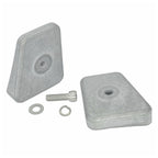 Anode double plate for Johnson Evinrude 20 25 30 35 HP (1991–2005)