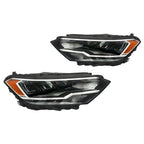 2X Headlight Assembly for Volkswagen Jetta (2019–2023) LED Chrome