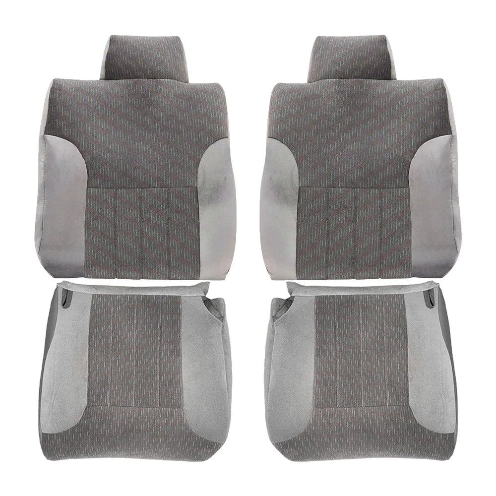 Set of 2 Cloth Seat Covers for Dodge Ram 1500 2500 (1994–1997)