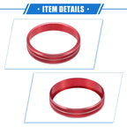 2X AC Switch Knob Cover for Dodge Ram 1500 2500 3500 (2010–2012) Red 703820783534