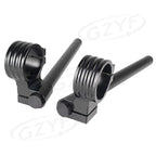 36mm Black Clip On Handlebar Fork Tubes for Motorcycle (Universal)