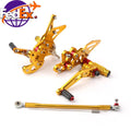 Rearset Rear Set for Suzuki GSXR GSX-R 600/750 (2006–2010) Gold