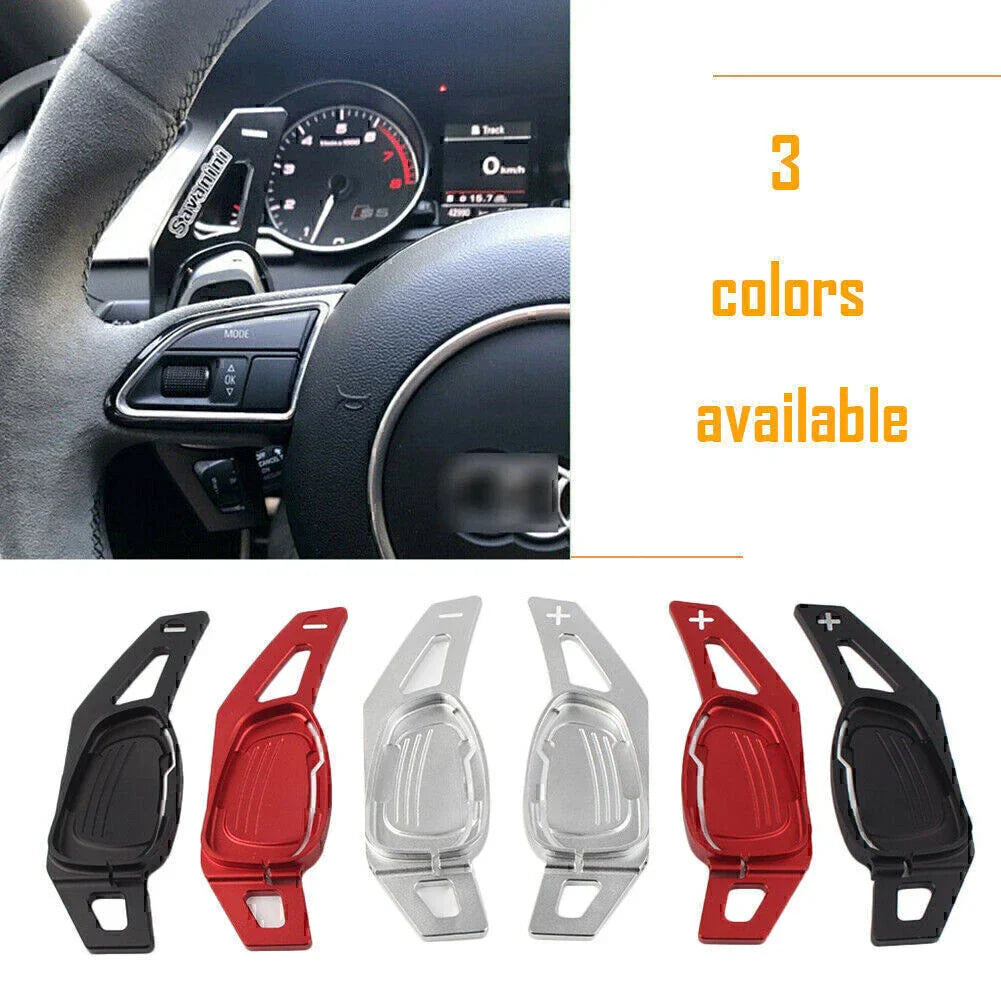 Aluminum Shift Paddle Shifter Extensions for Audi A5/S5/SQ5 (2016)