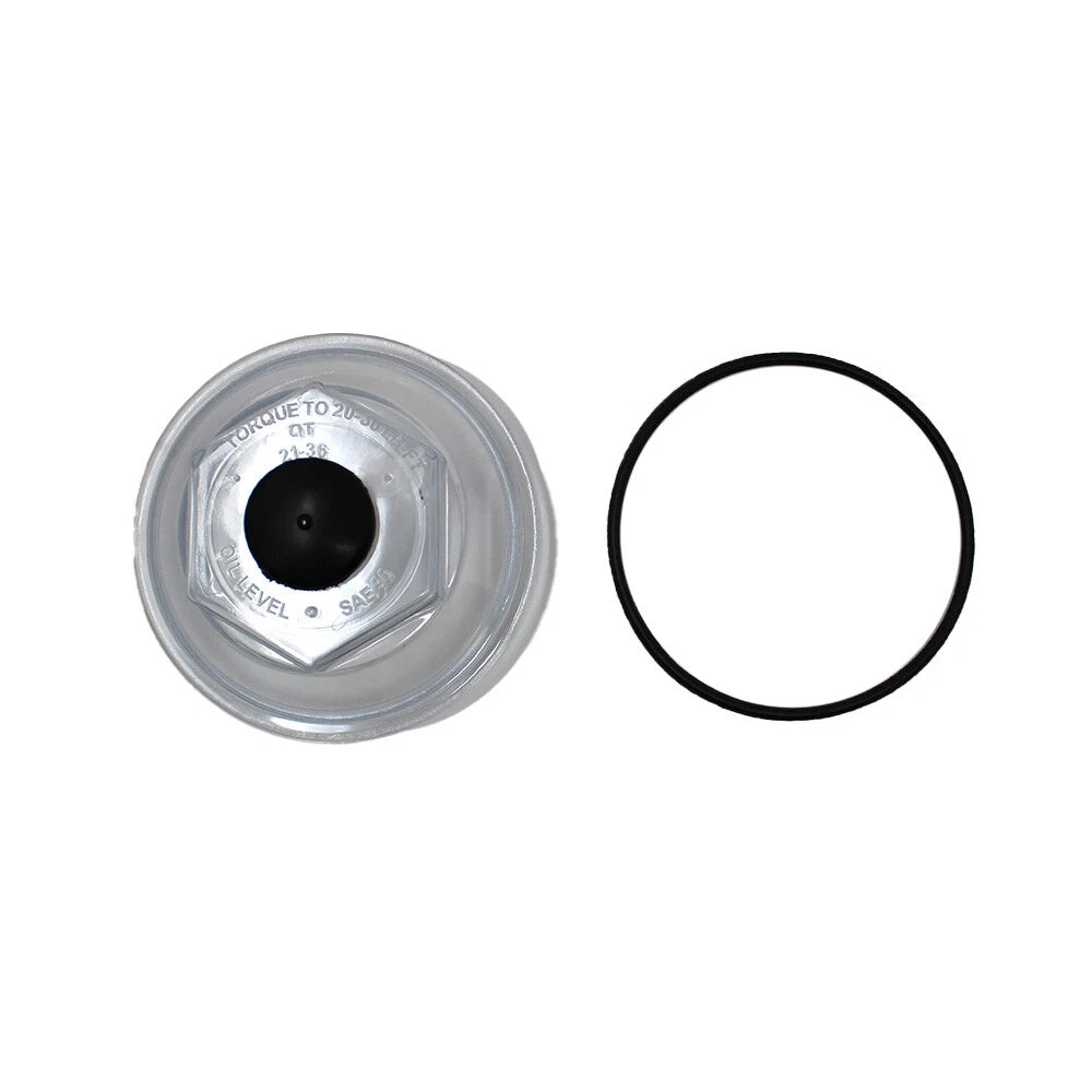 4" Plastic Oil Cap Kit for Dexter 9K 10K 12K 15K Axle Hubs (21-36)