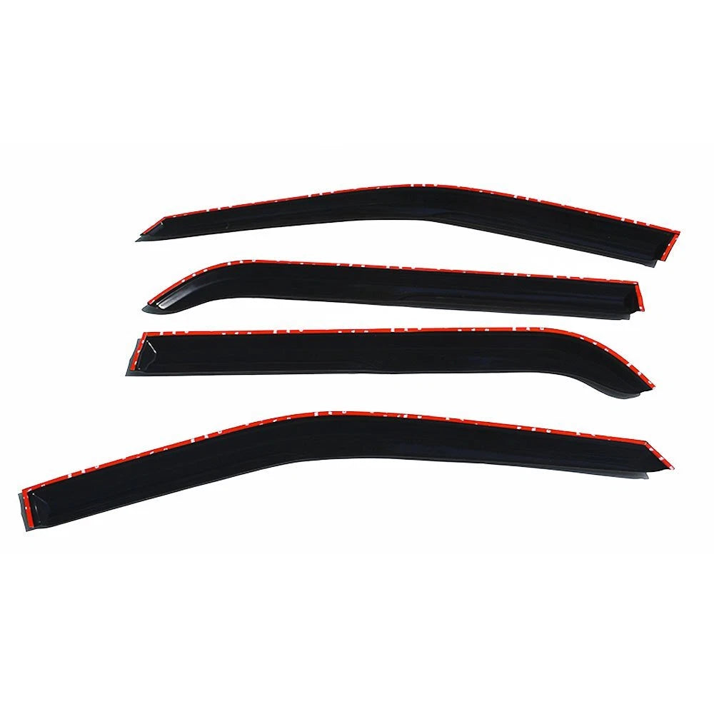 Window Visor for Ford Explorer (2011–2019) Smoke Black Rain Guards