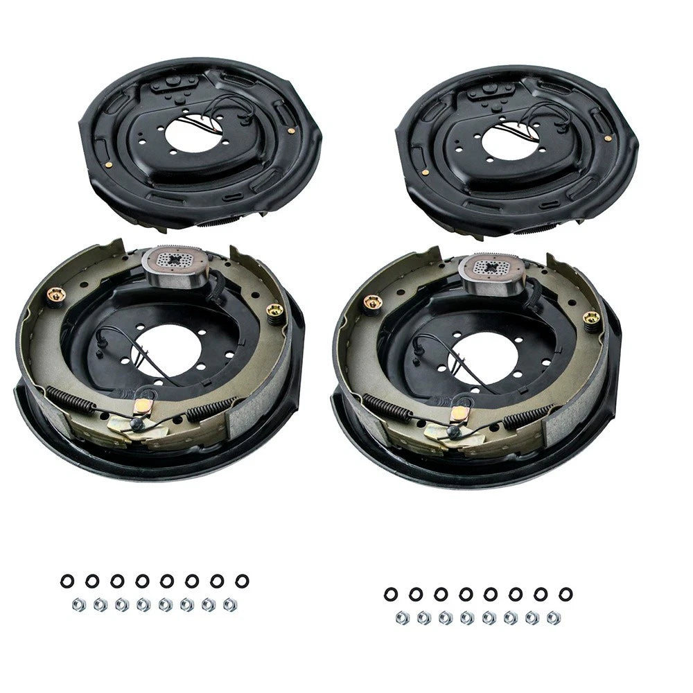 12" x 2" Trailer Electric Brake Assembly (2 right+2left) 5